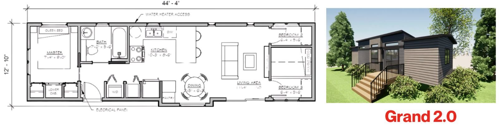 Two Bedrooms Image 16